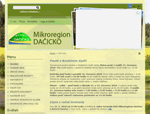 Tablet Screenshot of m-dacicko.cz